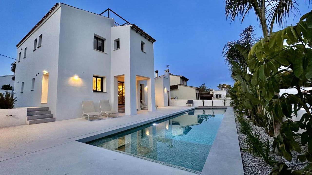 Villa Floris Moraira 500M To Sand Beach Moraira Saturday Arrive-Leave Only Exteriör bild