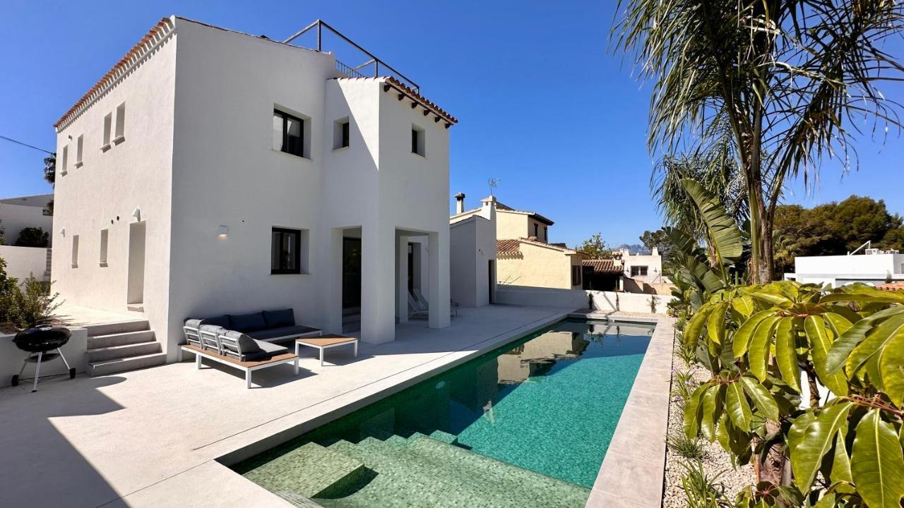 Villa Floris Moraira 500M To Sand Beach Moraira Saturday Arrive-Leave Only Exteriör bild
