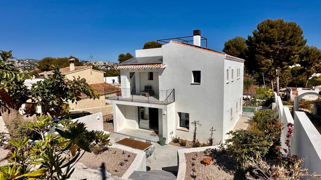Villa Floris Moraira 500M To Sand Beach Moraira Saturday Arrive-Leave Only Exteriör bild