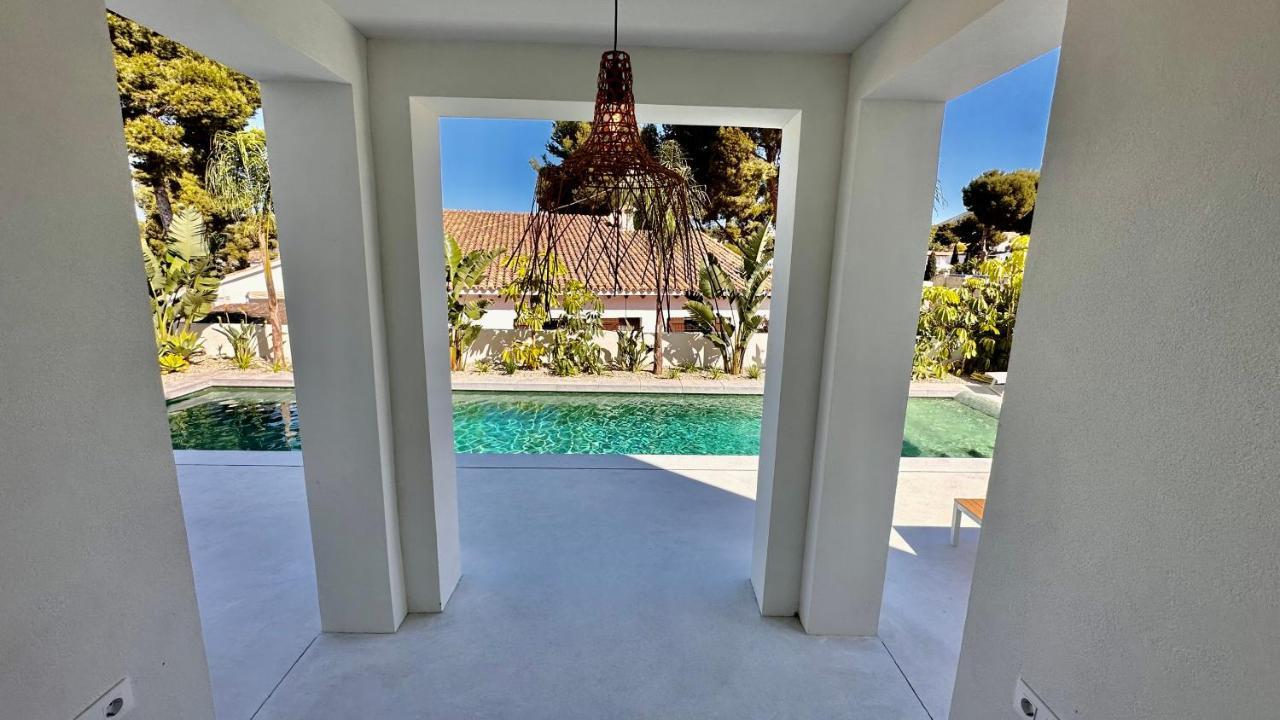 Villa Floris Moraira 500M To Sand Beach Moraira Saturday Arrive-Leave Only Exteriör bild