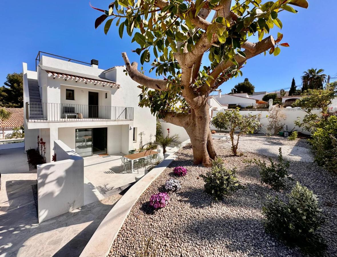 Villa Floris Moraira 500M To Sand Beach Moraira Saturday Arrive-Leave Only Exteriör bild