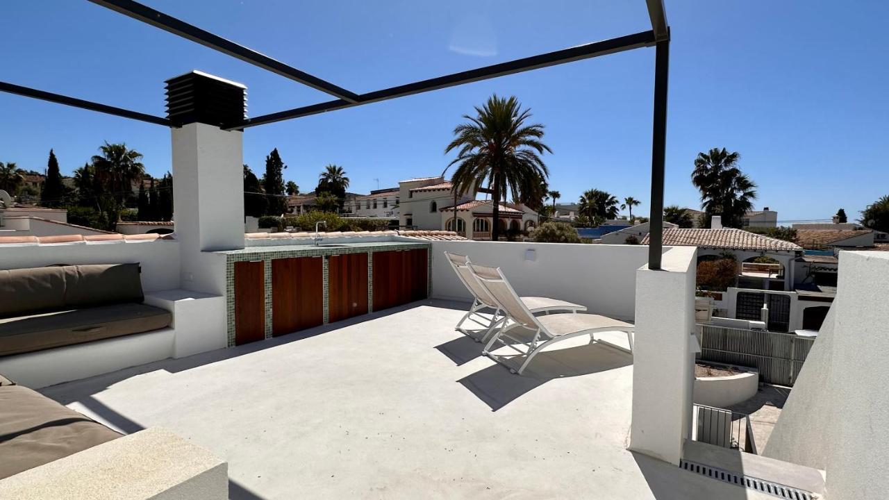 Villa Floris Moraira 500M To Sand Beach Moraira Saturday Arrive-Leave Only Exteriör bild