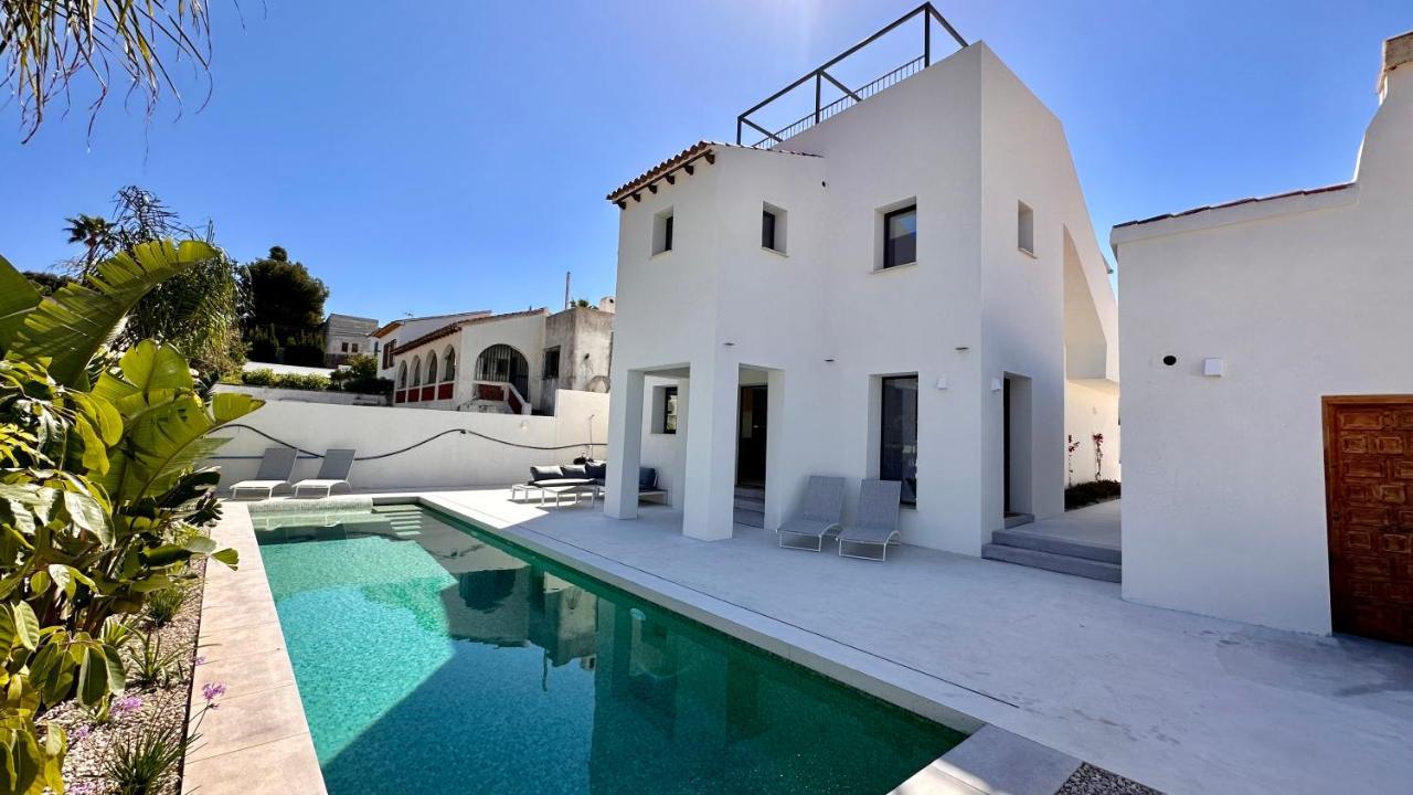 Villa Floris Moraira 500M To Sand Beach Moraira Saturday Arrive-Leave Only Exteriör bild